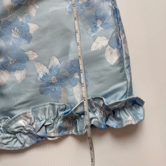 Lulus Pop the Bottle Mini Dress Blue Women’s Small Bridal Regencycore Bridgerton - Picture 16 of 16